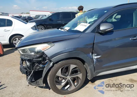 2017 Hyundai Tucson Limited from USA, damaged, VIN KM8J33A27HU370102